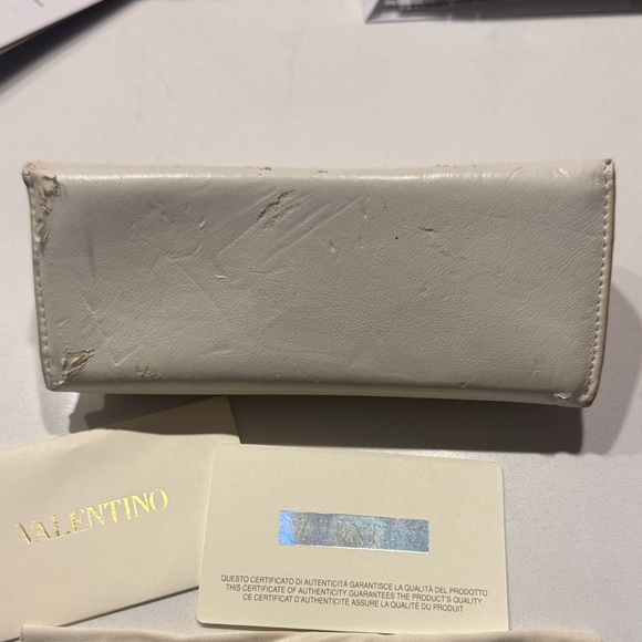 Valentino Women's Black Glasses with Case - Picture 3 of 8